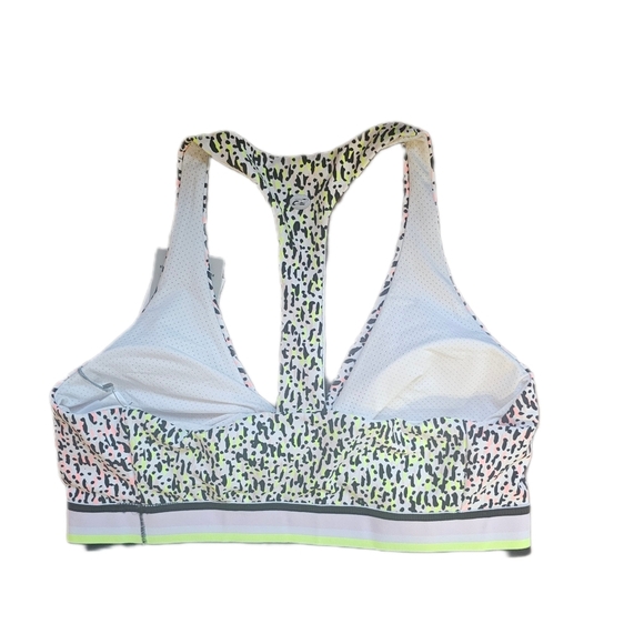 DKNY Sport Confetti  Printed Low-Impact Sports Bra Size M - Picture 3 of 3